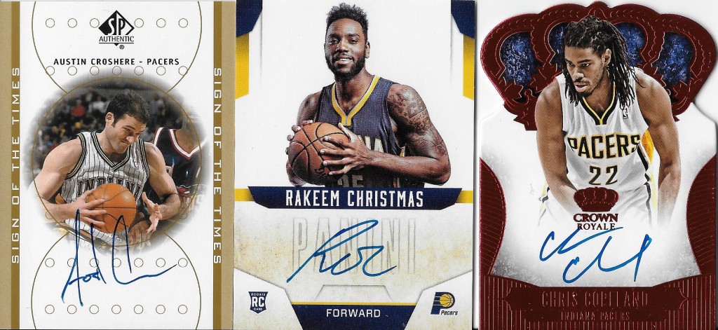 Pacers Autographs by the Letter: C